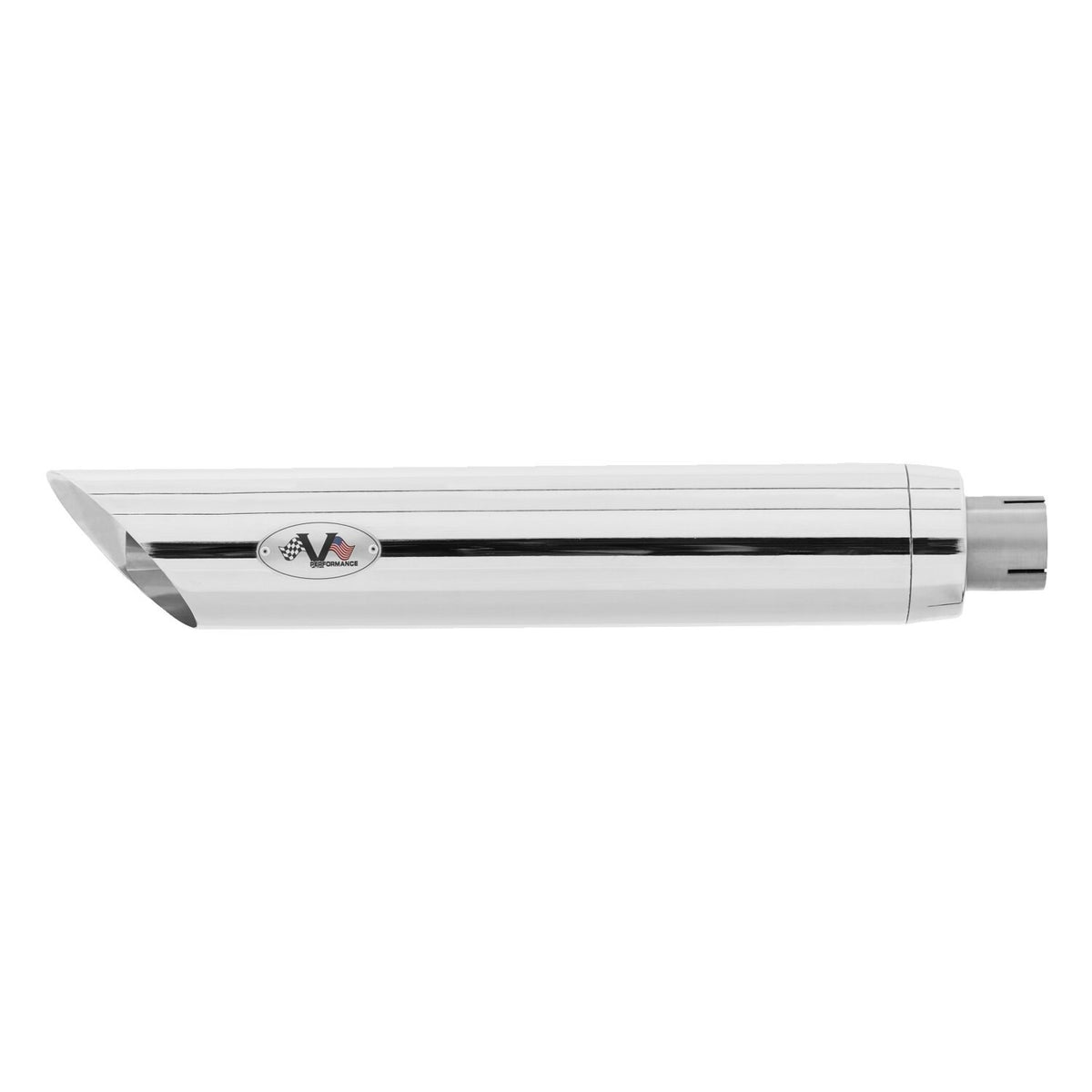 V Performance 80mm Slash Cut slip-on dempers (E-keur) – Sportster 2004-2013 – foto 2