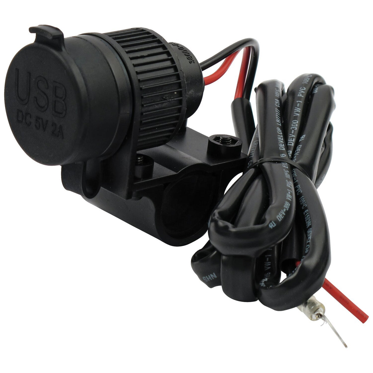 MCS dubbele USB-lader voor stuurmontage – universeel – foto 2