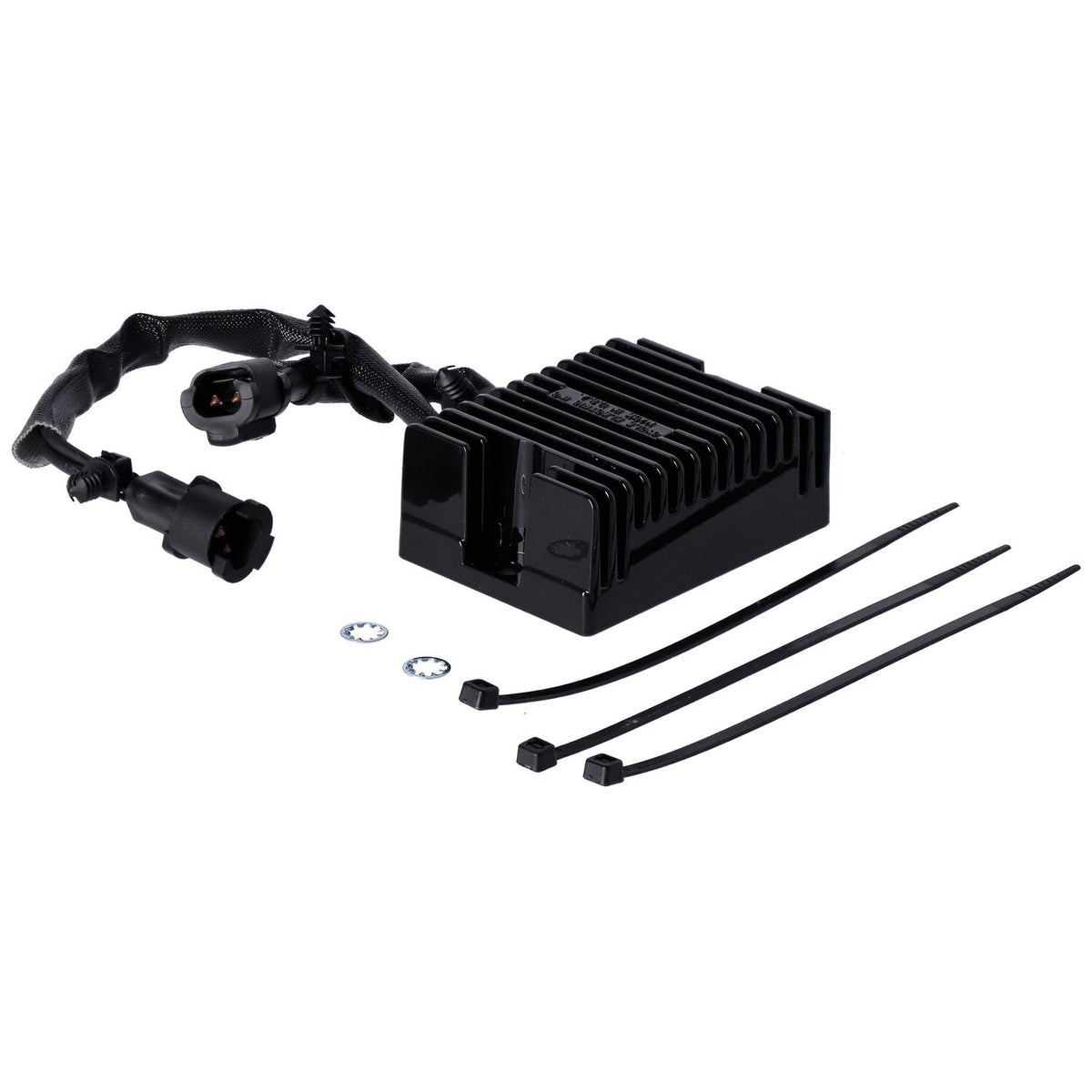 Cycle Electric spanningsregelaar zwart – Sportster 2009-2013 & XR1200 – foto 2