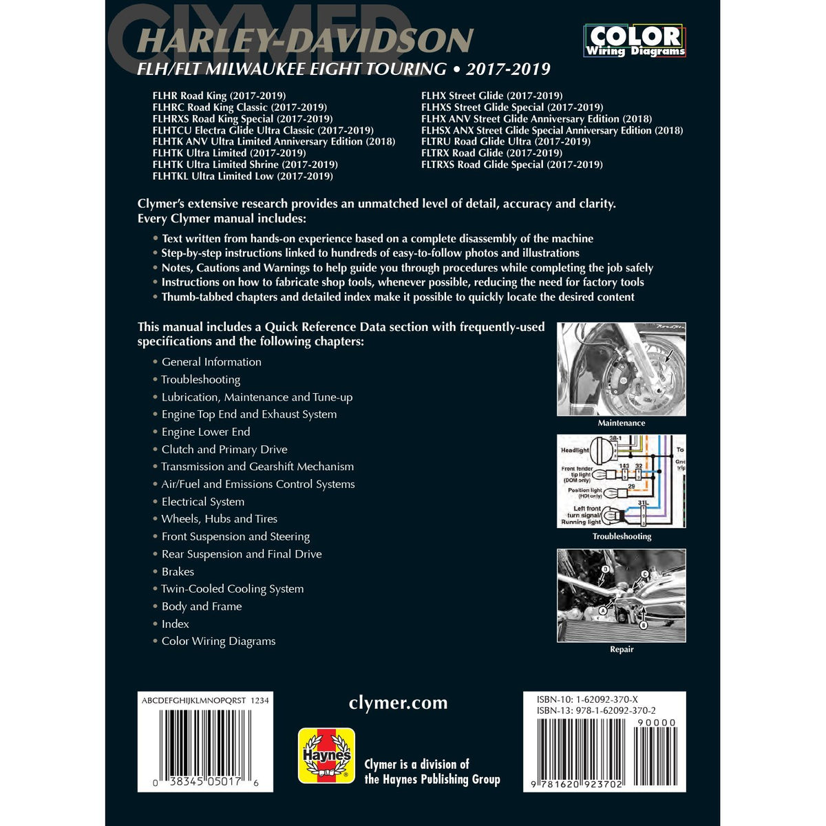 Clymer werkplaatshandboek – Milwaukee-Eight Touring 2017-2019 – foto 2