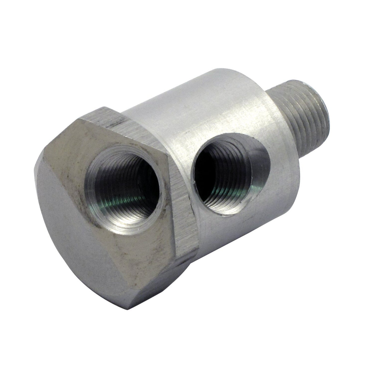 MCS dubbele adapter oliedrukmeter – Big Twin 1984-1999