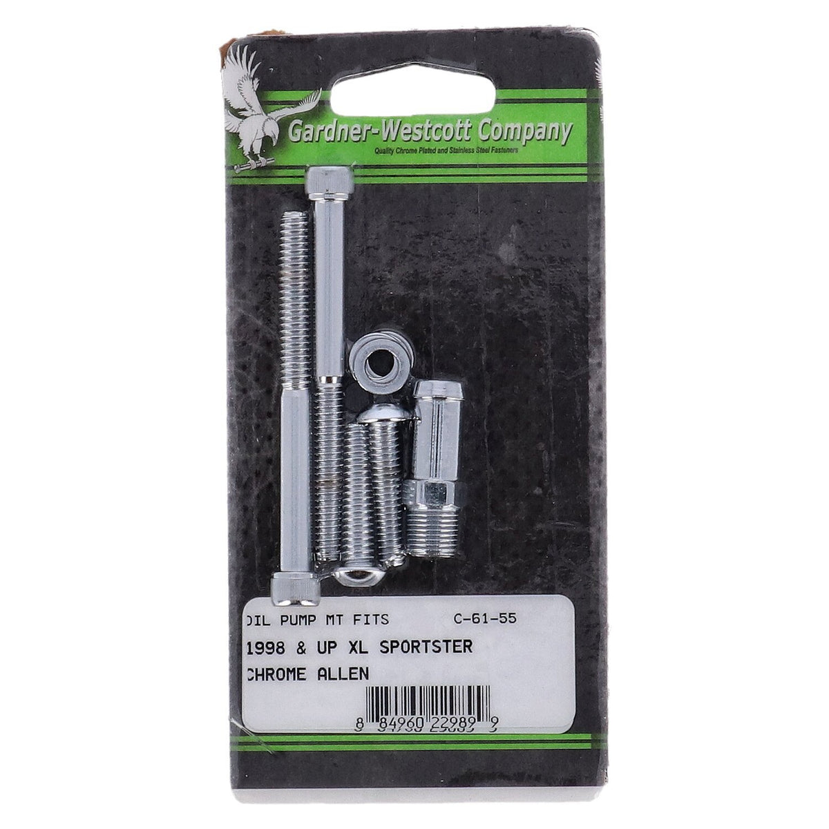 Gardner-Westcott boutenset oliepomp chroom – Sportster 1998-2022 – foto 2