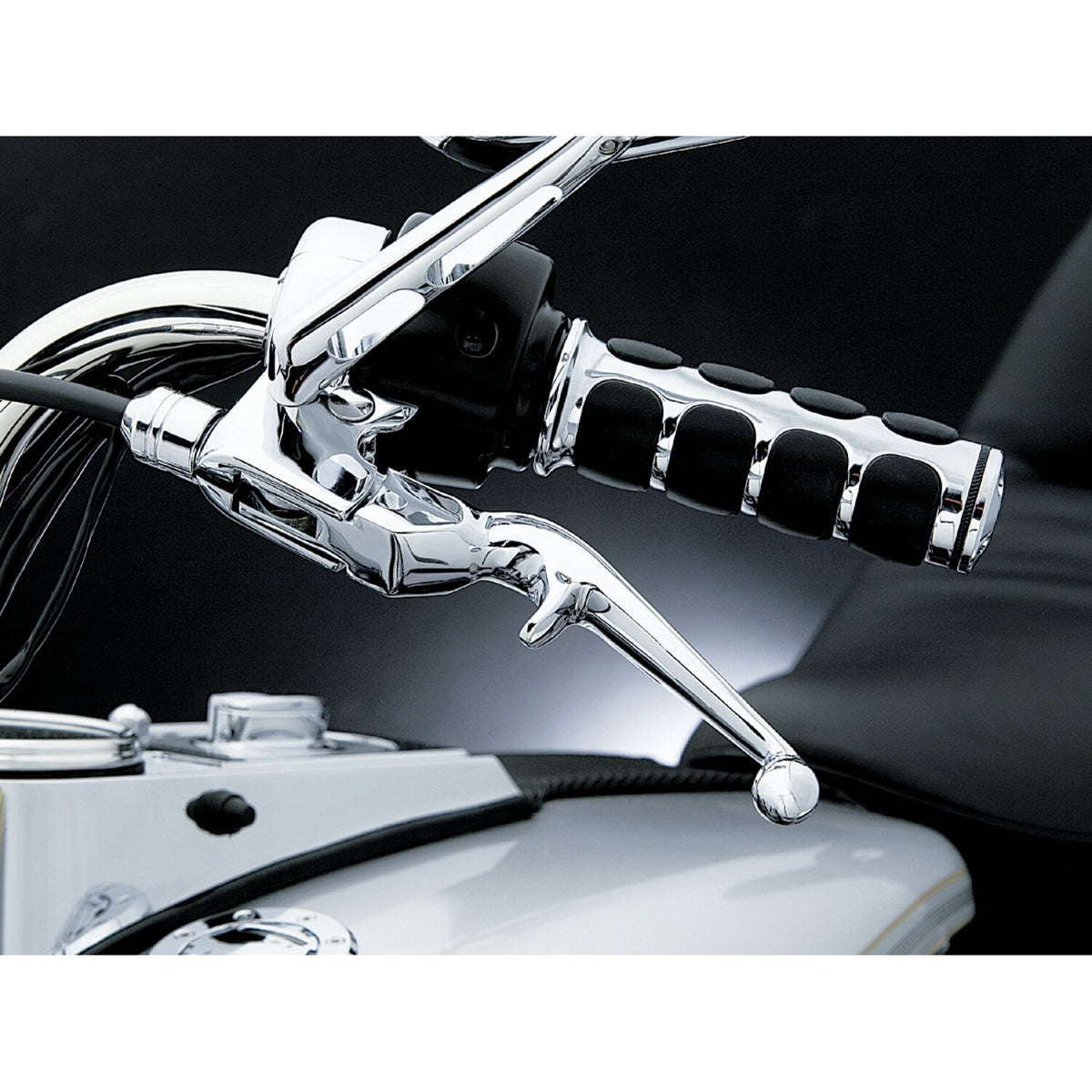 Kuryakyn Trigger hendelset – Softail, Dyna, Touring & Sportster 1996-2017 met kabelkoppeling – foto 3