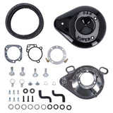 S&S Teardrop luchtfilter zwart – Evolution, Twin Cam & Delphi-injectie – foto 2