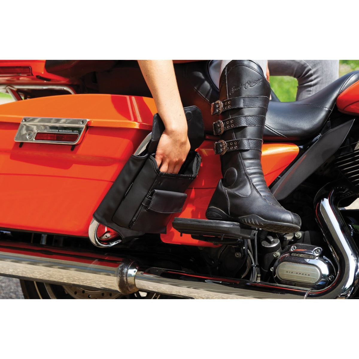 Kuryakyn tasjes voor tasbeugels (paar) zwart – Touring 1997-2025 – foto 3