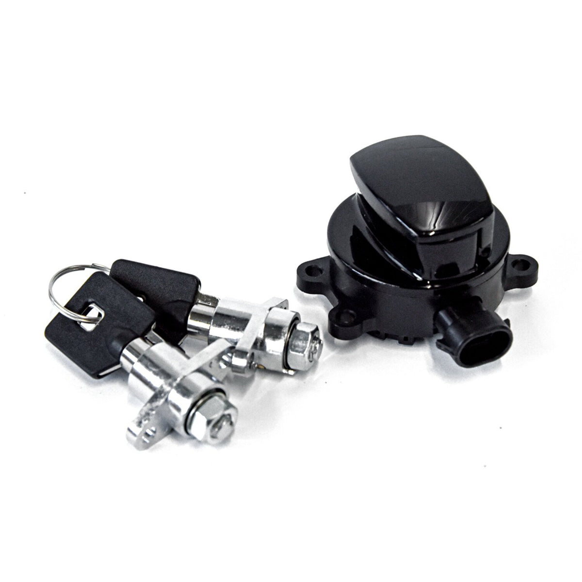 MCS contactslot en zadeltasslot set zwart – Road King 2014-2022 & Road King Special 2017-2025