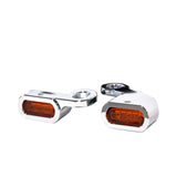 Fastline led-knipperlichten onder het stuur (paar) – Softail 2000-2014, Dyna 1999-2017 & Sportster 1996-2003 – foto 2