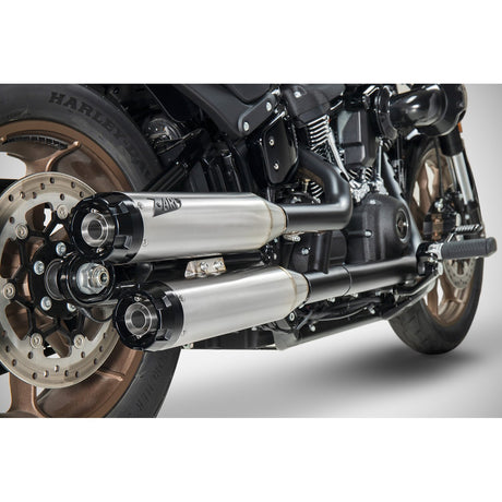 Zard Overlapped 2-2 slip-on dempers (E-keur) – Softail 2018-2024 – foto 2