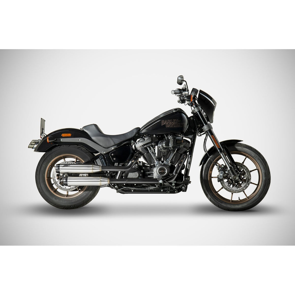 Zard Overlapped 2-2 slip-on dempers (E-keur) – Softail 2018-2024
