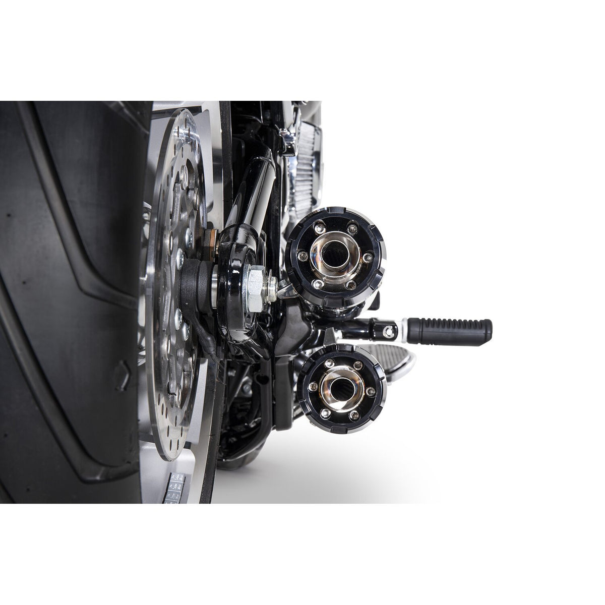 Zard Overlapped 2-2 slip-on dempers (E-keur) – Breakout & Fat Boy 2018-2024 – foto 2