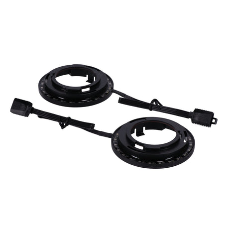 Custom Dynamics ProGLOW led-ringen speakers achter/onderkuip – Touring 2014-2024 – foto 2