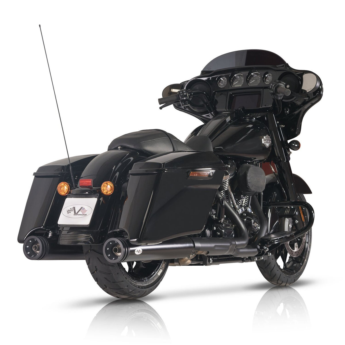 V Performance 114mm Double Ring slip-on dempers (E-keur) – Touring 2021-2024