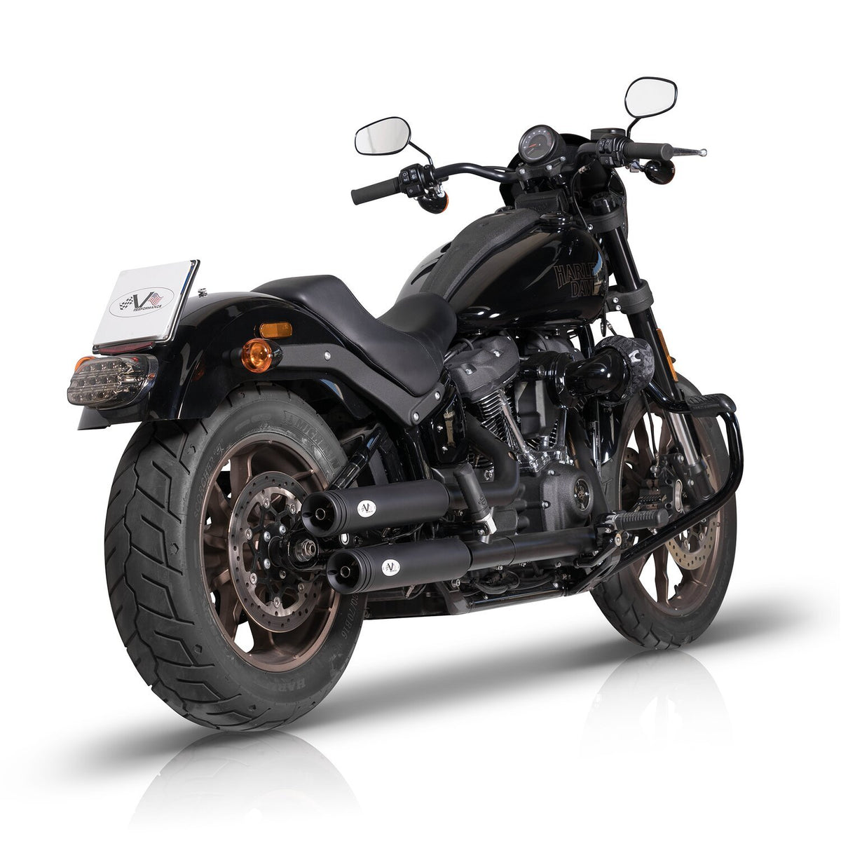 V Performance Double Ring slip-on dempers (E-keur) – Street Bob & Low Rider S/ST 2022-2024