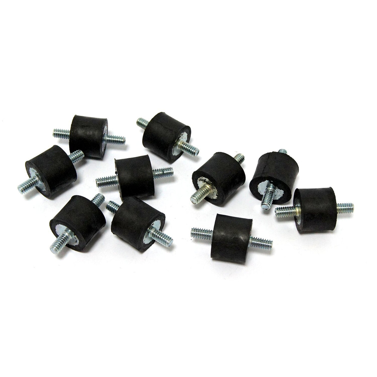 MCS rubbers accubak/olietank met veer – Sportster, FL, FX & Softail