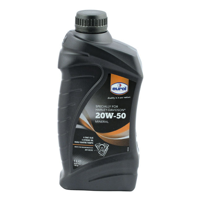 Eurol 20W50 Minerale Harley Davidson ® olie 1L