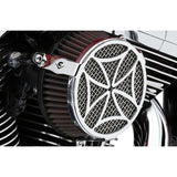 Cobra naked luchtfilterkit Cross chroom – Softail 2001-2015, Dyna 2004-2017 & Touring 2002-2007 – foto 3
