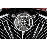 Cobra naked luchtfilterkit Cross chroom – Softail 2001-2015, Dyna 2004-2017 & Touring 2002-2007