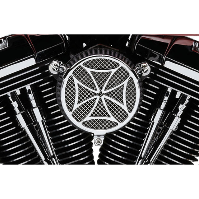 Cobra naked luchtfilterkit Cross chroom – Softail 2001-2015, Dyna 2004-2017 & Touring 2002-2007