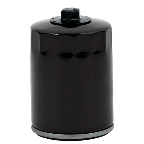 MCS oliefilter zwart met moer (nieuw type 2020) – Milwaukee-Eight