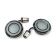 Kuryakyn Tracer led-inserts voorknipperlichten smoke – Touring, Trike, Softail, Dyna & Sportster