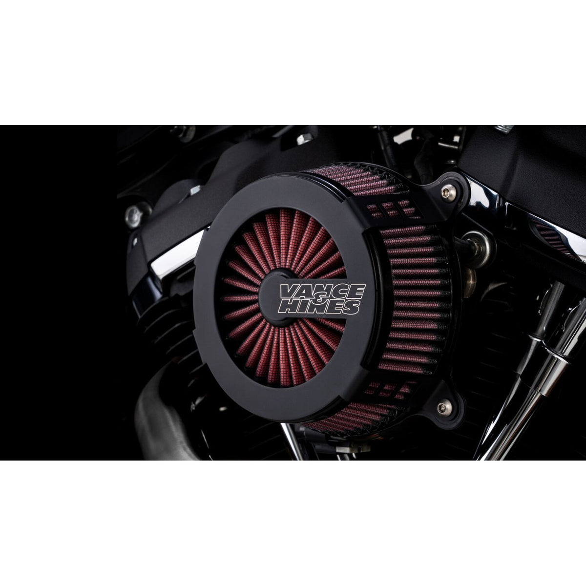 Vance & Hines VO2 Cage Fighter luchtfilterkit – Sportster 1991-2022 – foto 2