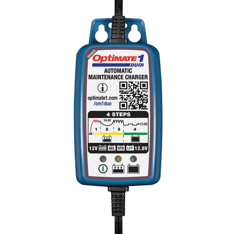 Optimate 1 Duo acculader 12V 0,6A – voor accu's 2-30 Ah – foto 2