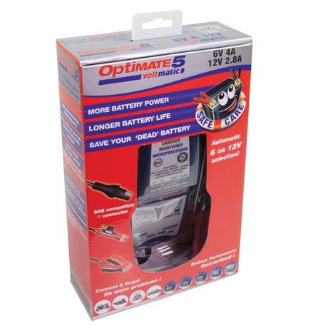 Optimate 5 Volt Matic acculader 6/12V – voor 6V- en 12V-accu's – foto 3