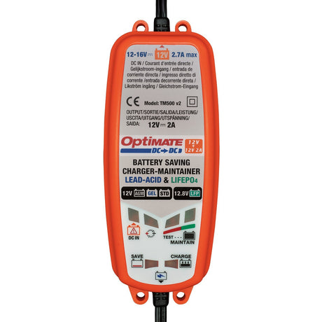 Optimate DC-DC acculader 2A – laad je motoraccu vanuit een andere accu – foto 2