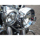 MCS verzonken sierring koplamp 7 inch chroom – Softail & Freewheeler – foto 2