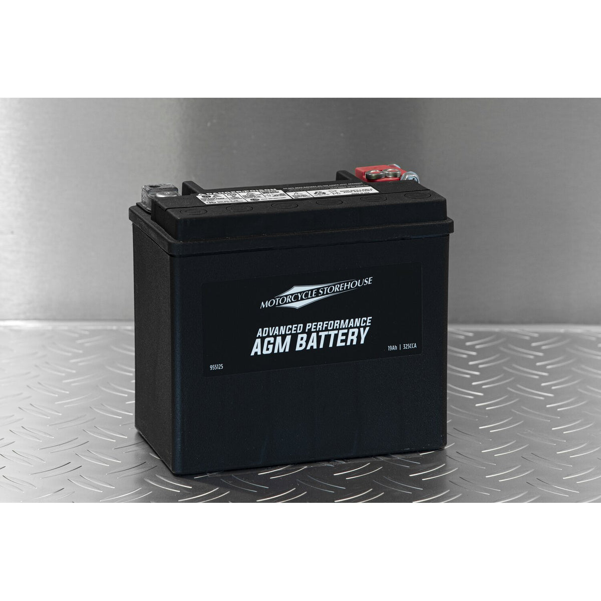 MCS Advance AGM-accu 12V 19Ah 325CCA – Softail 1984-1990, FXR & Sportster tot 1996