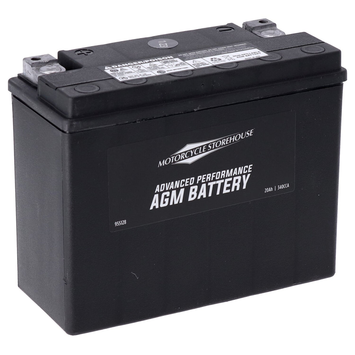 MCS Advance AGM-accu 12V 20Ah 340CCA – Touring 1980-1996 – foto 2