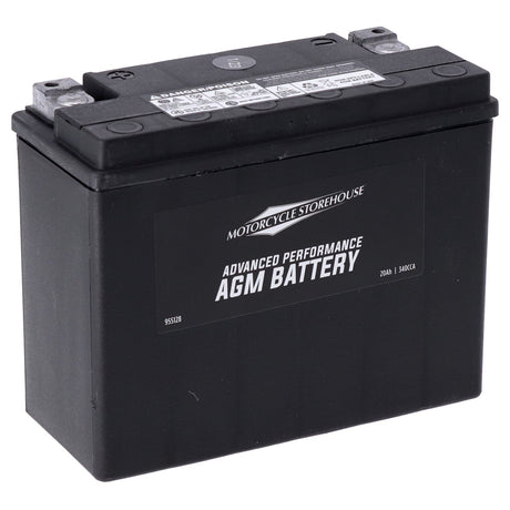 MCS Advance AGM-accu 12V 20Ah 340CCA – Touring 1980-1996 – foto 2