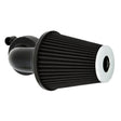 Arlen Ness 90° Monster Sucker luchtfilter zwart (zonder cover) – Milwaukee-Eight