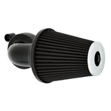 Arlen Ness 90° Monster Sucker luchtfilter zwart (zonder cover) – Milwaukee-Eight