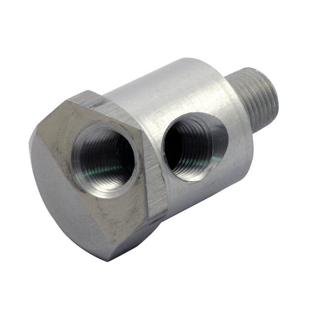 MCS dubbele adapter oliedrukmeter – Big Twin 1984-1999