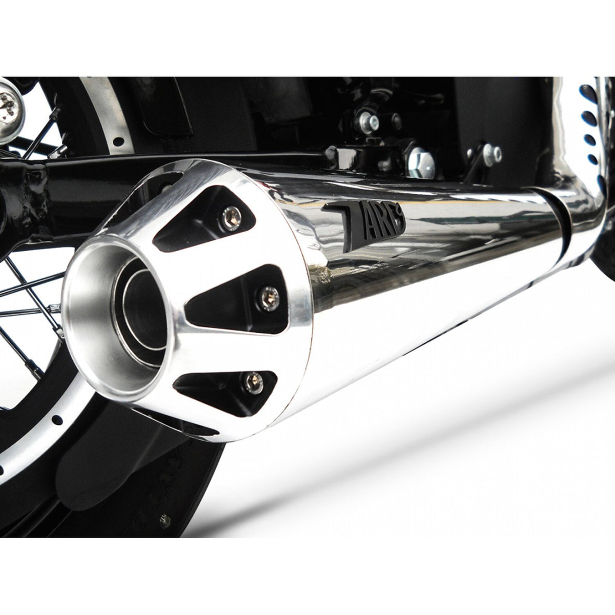 Zard Conical 2-1 uitlaat (E-keur) – Sportster 883/1200 2004-2013 – foto 2