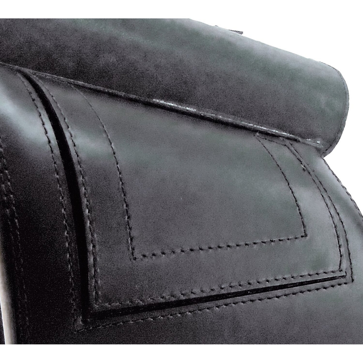 Longride frametas glad zwart leer – Sportster 1982-2022 – foto 2