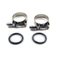 Intake clamps o-ring type