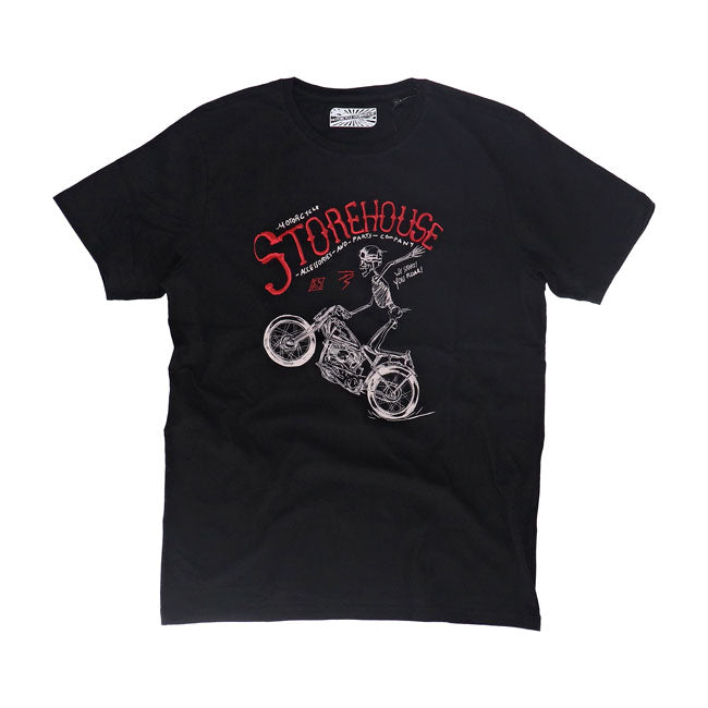 MCS Wheelie Shirt Zwart