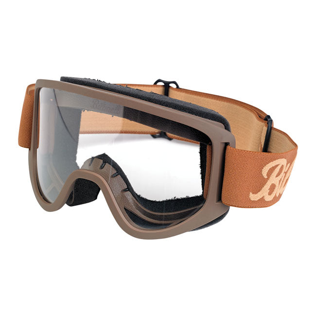 Biltwell Moto 2.0 Script Goggles Bruin